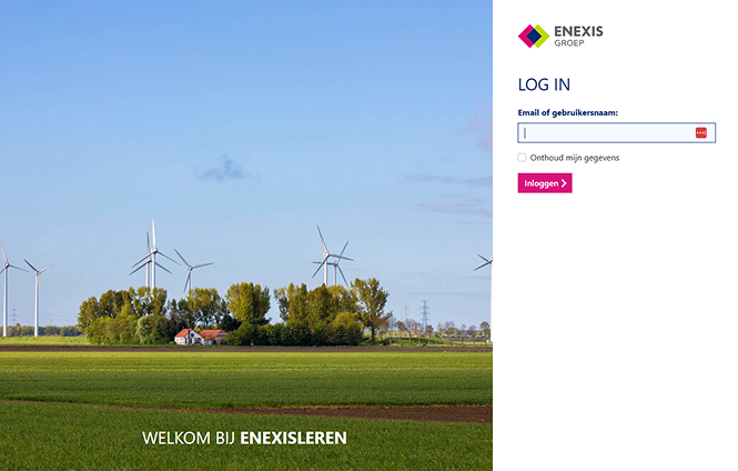 Screenshot Enexisleren